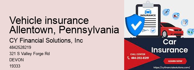 vehicle insurance Allentown, Pennsylvania